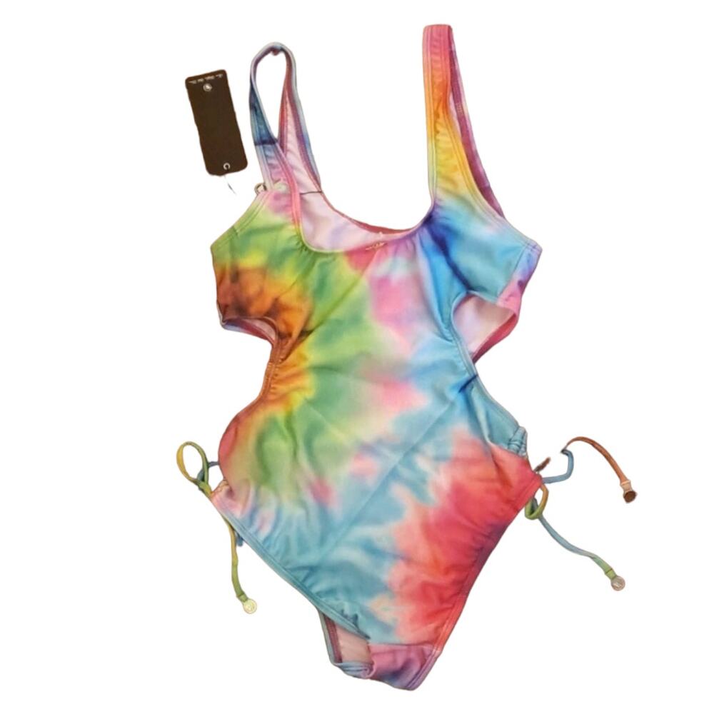 Wildfox Mermaid Tie Dye monokini swimsuit size XS